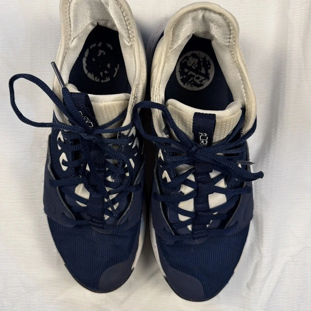 Nike‎ PG 3 Navy Blue White Speckled Basketball Sneakers AO2607-401 Mens